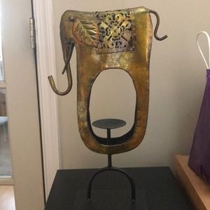elephant candle holder